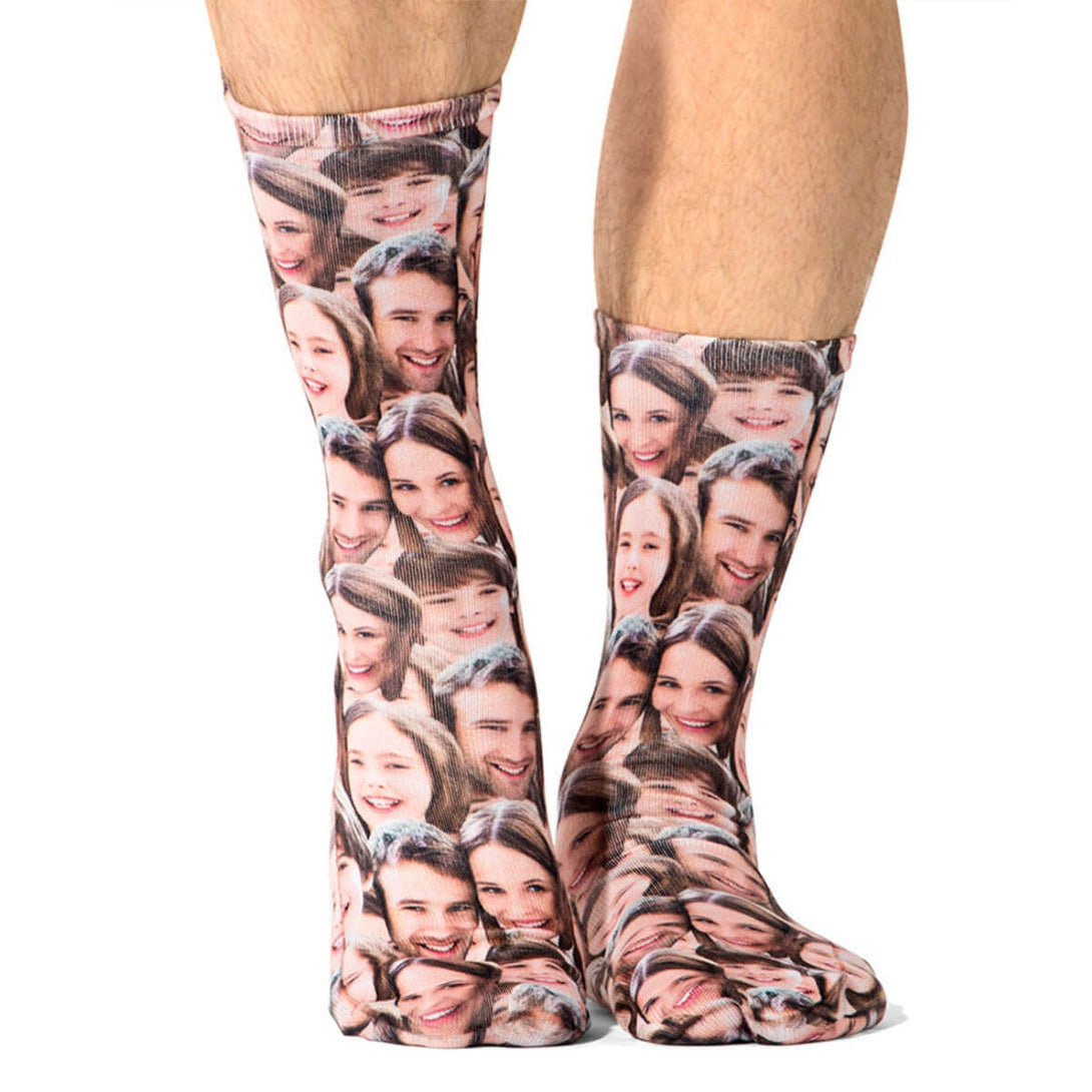 Family Face Mash Up Socks