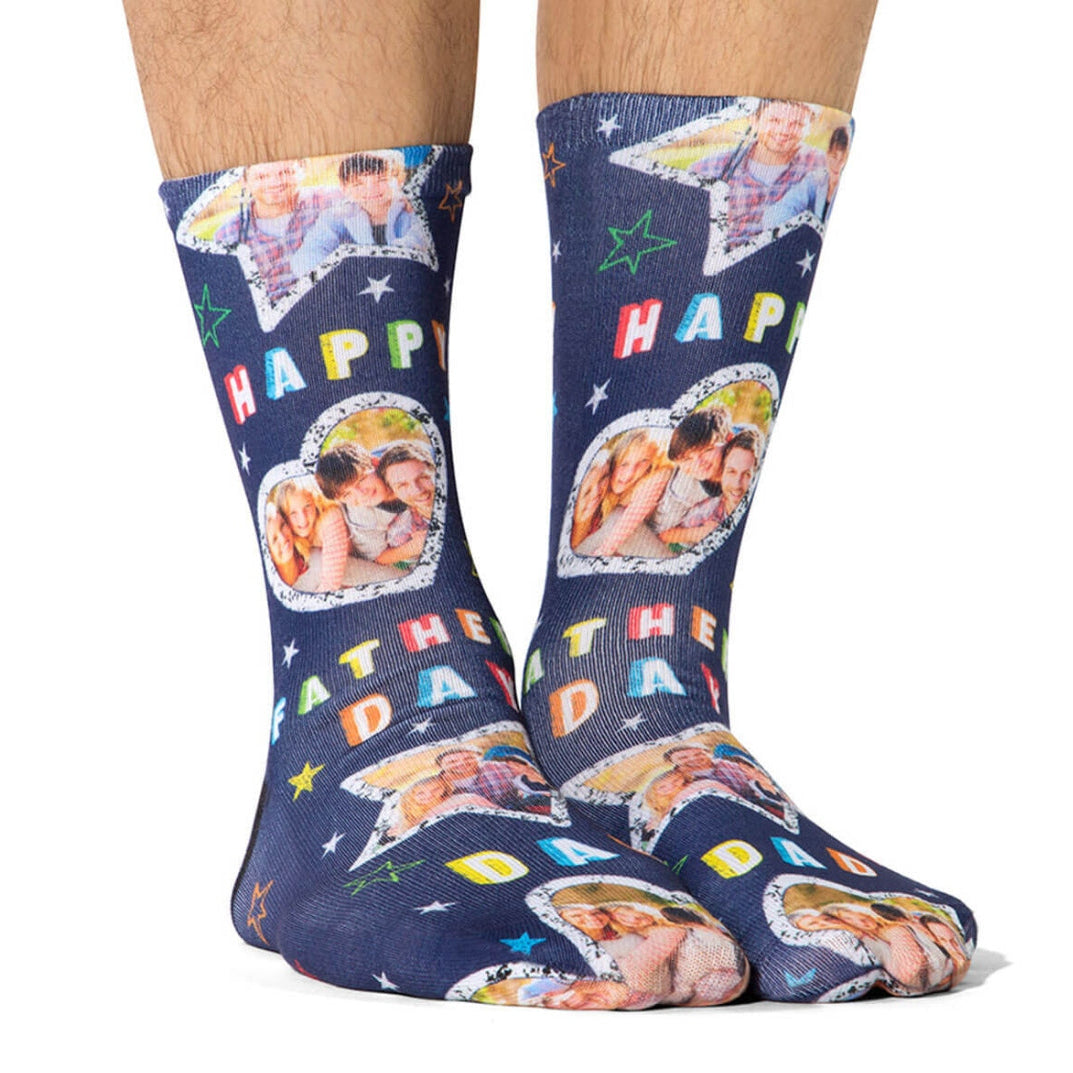 Father's Day Collage Socks
