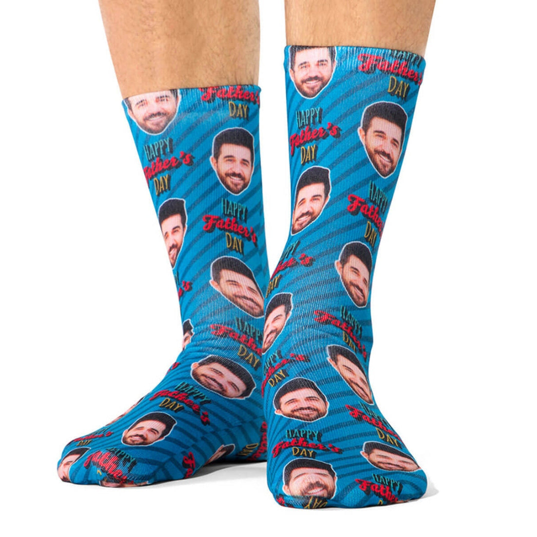 Father's Day Stripey Socks