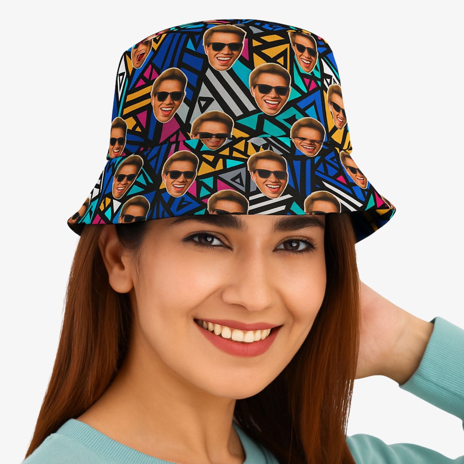 Festival Abstract Custom Bucket Hat