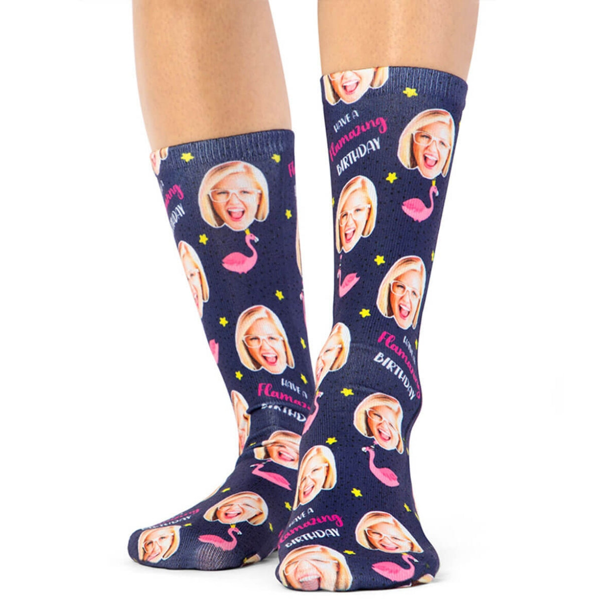 Flamazing Birthday Socks