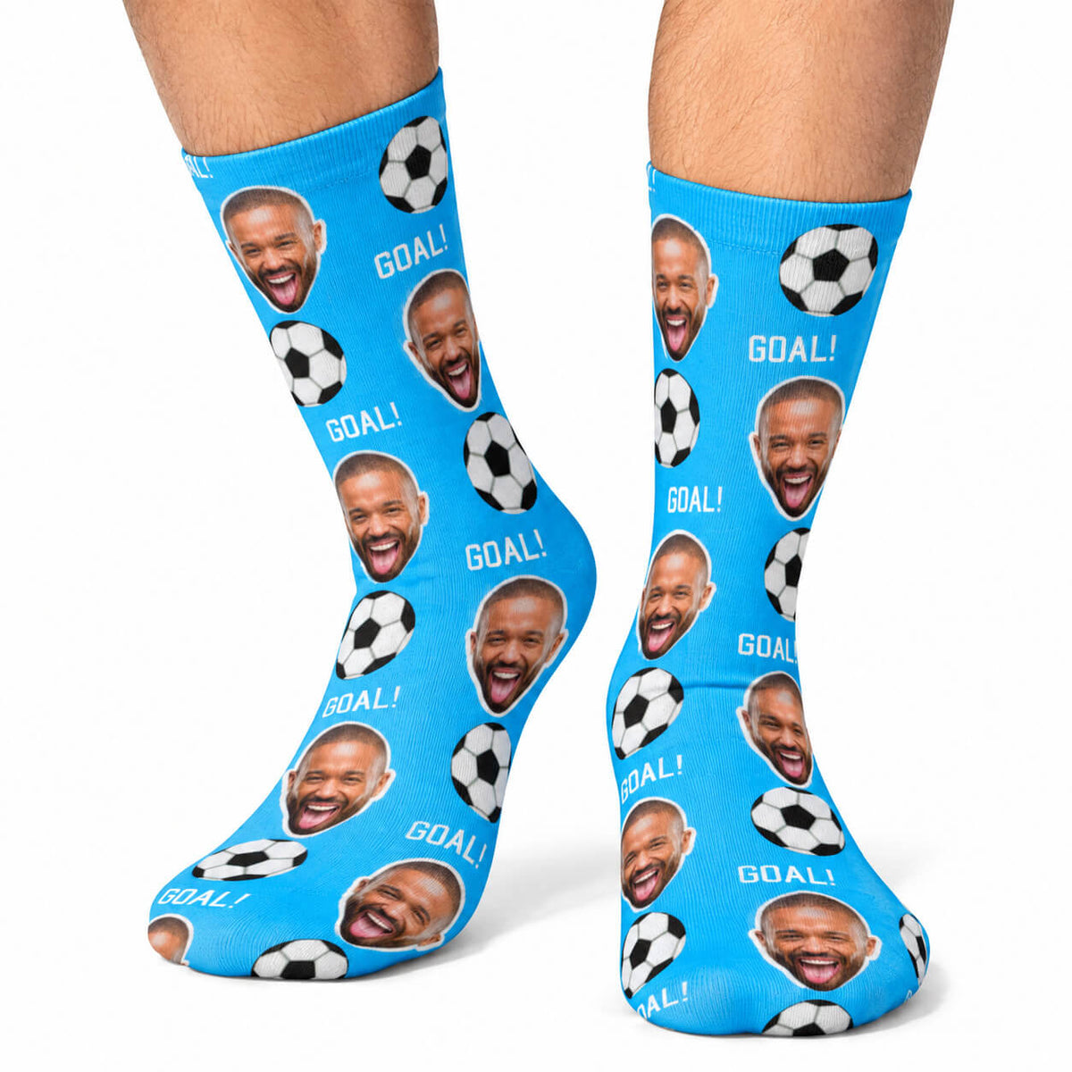 Footy Face Socks