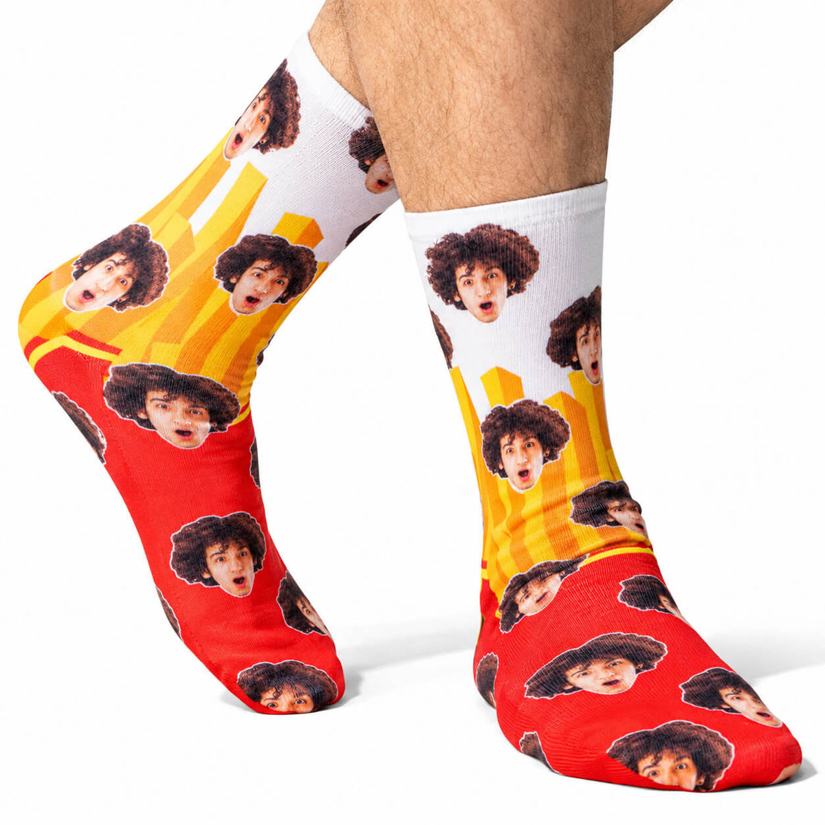 Fries Face Socks