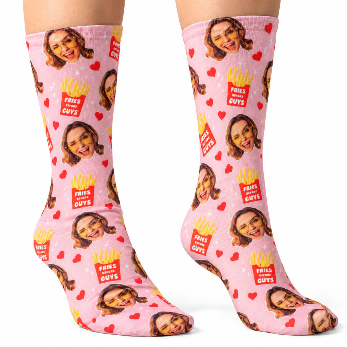 Fries Before Guys Socks