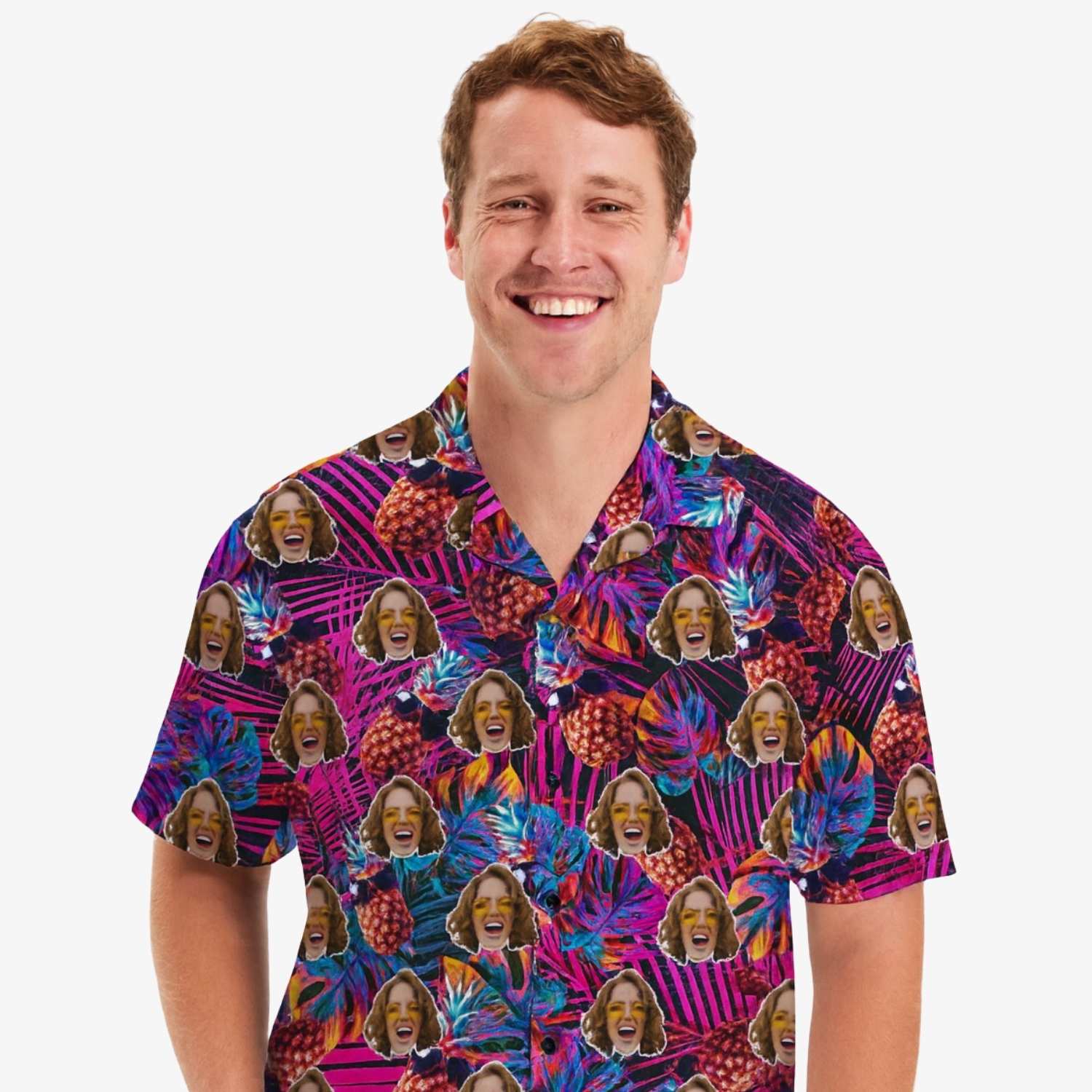 Funky Pineapples Custom Hawaiian Shirt