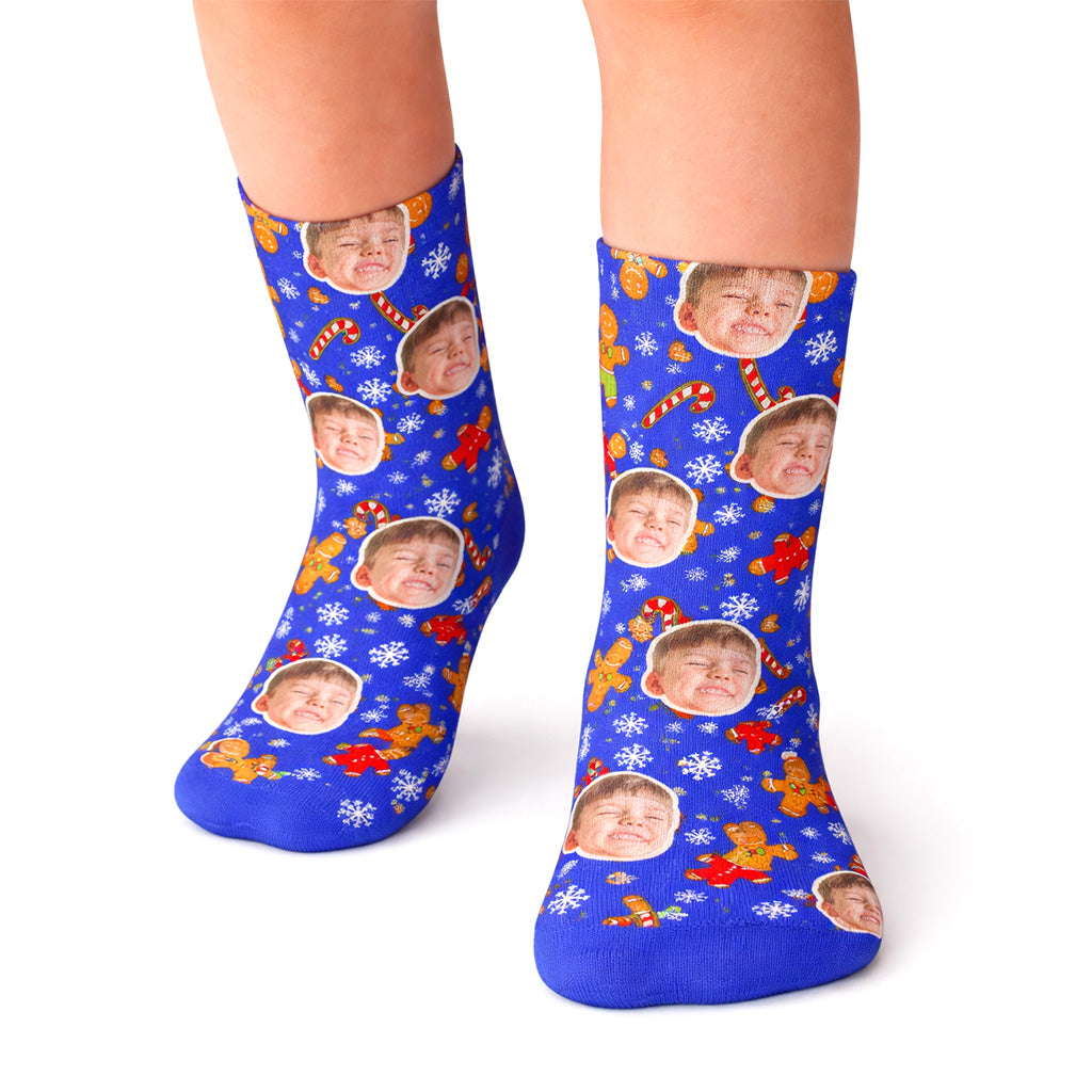 Gingerbread Me Kids Socks