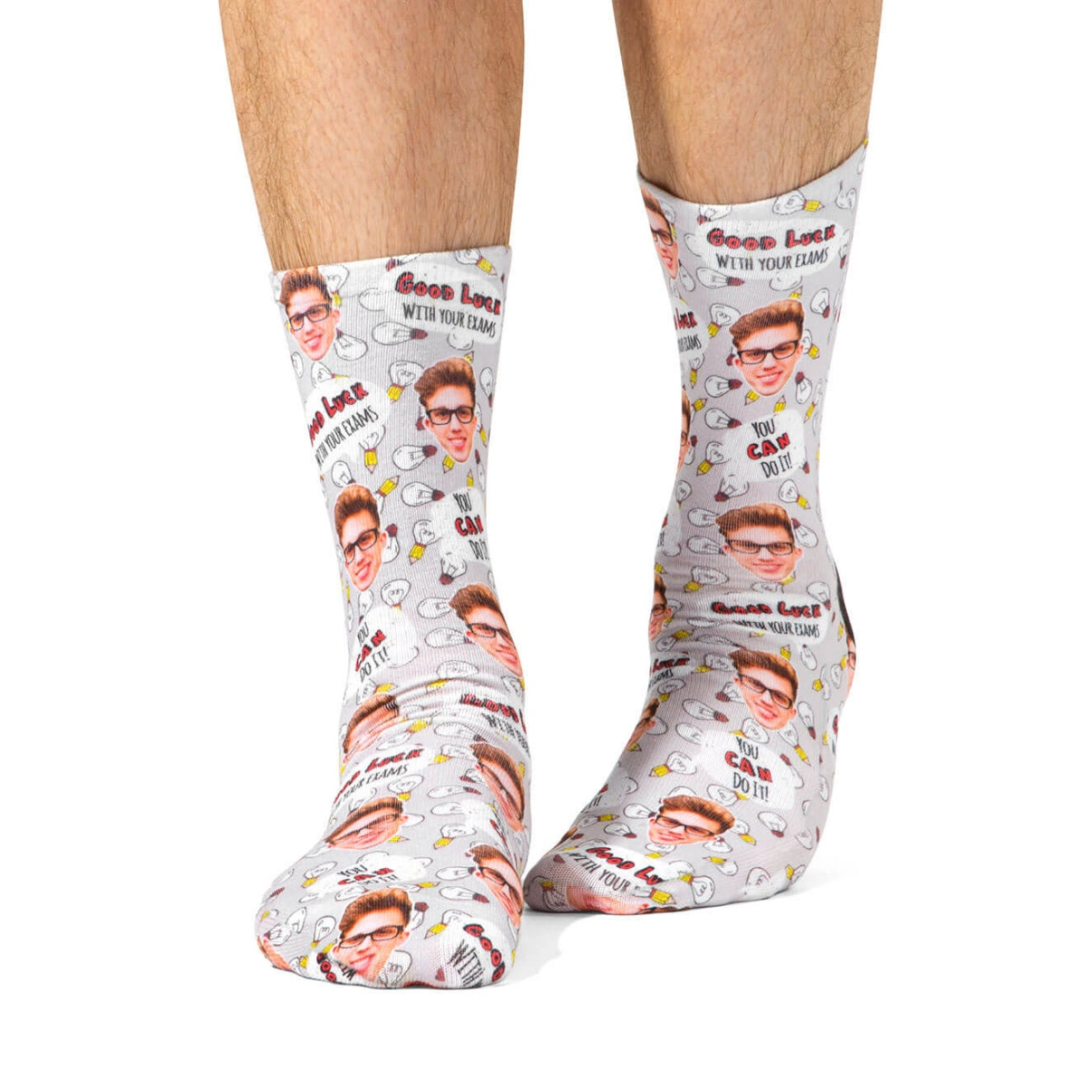 Good Luck With Your Exams Socks