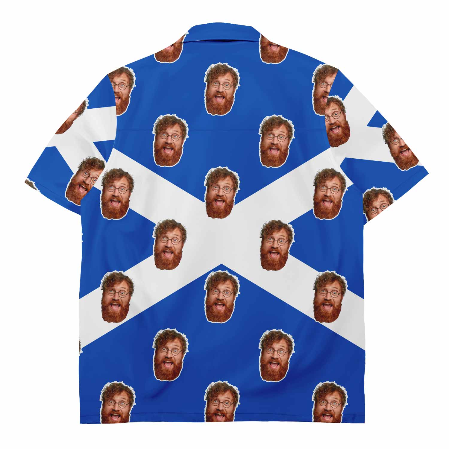Scotland Flag Hawaiian Shirt