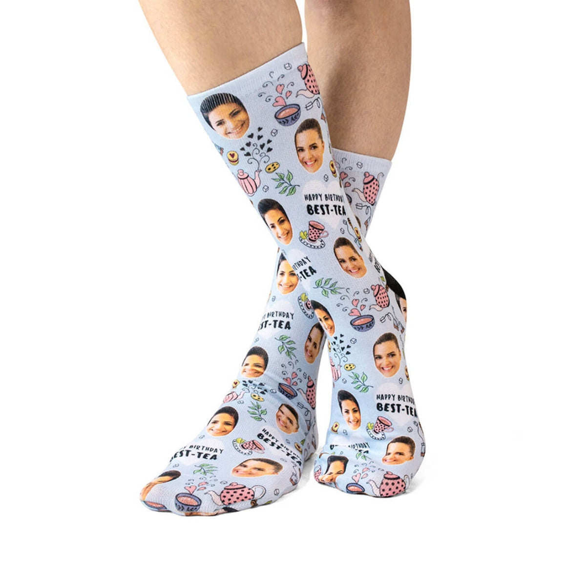 Happy Birthday Best-Tea Socks