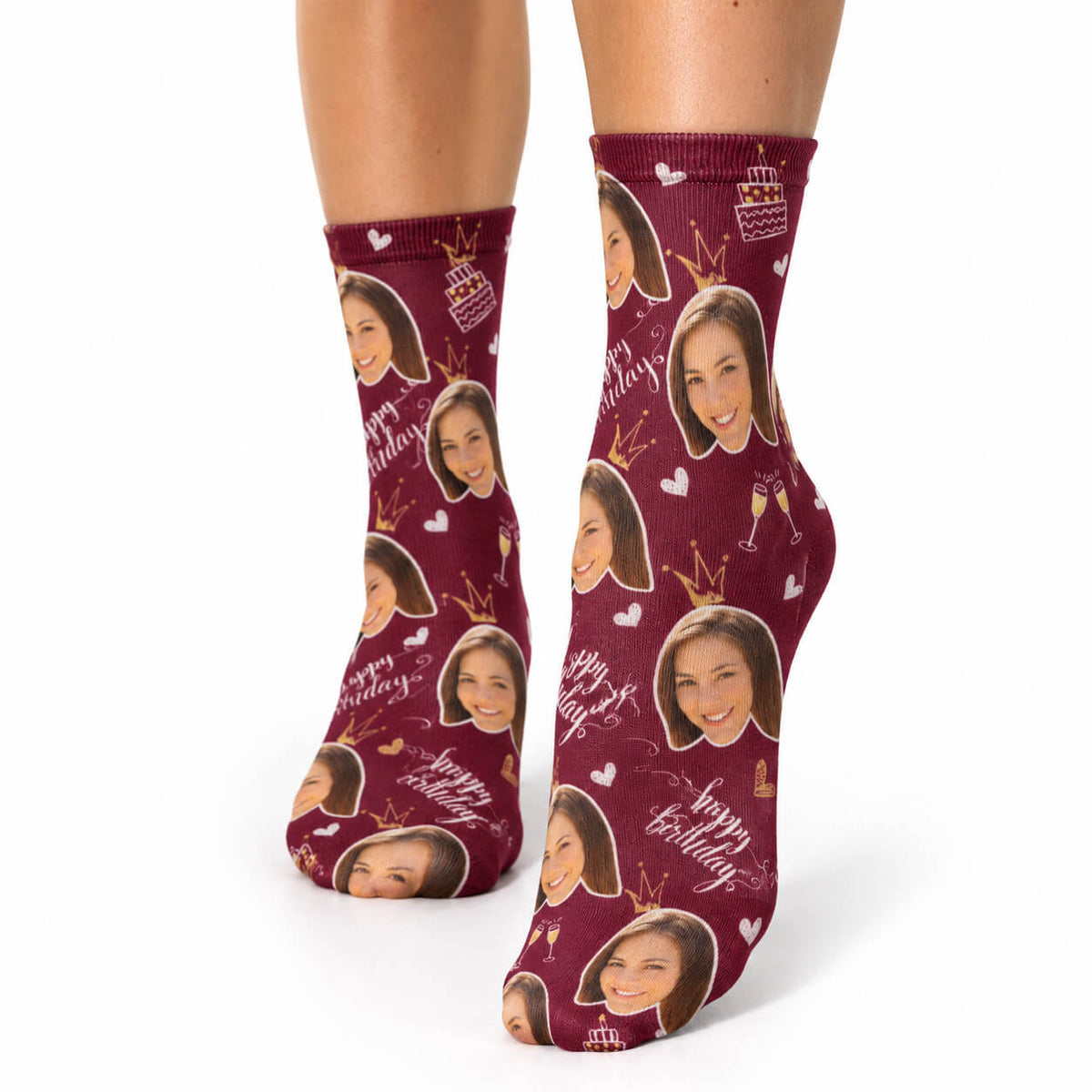 Happy Birthday Champagne Socks