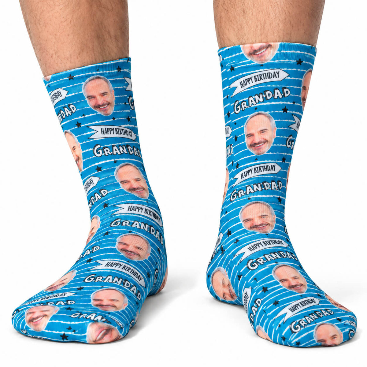 Happy Birthday Grandad Socks