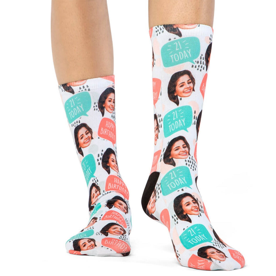 Happy 21st Birthday Socks