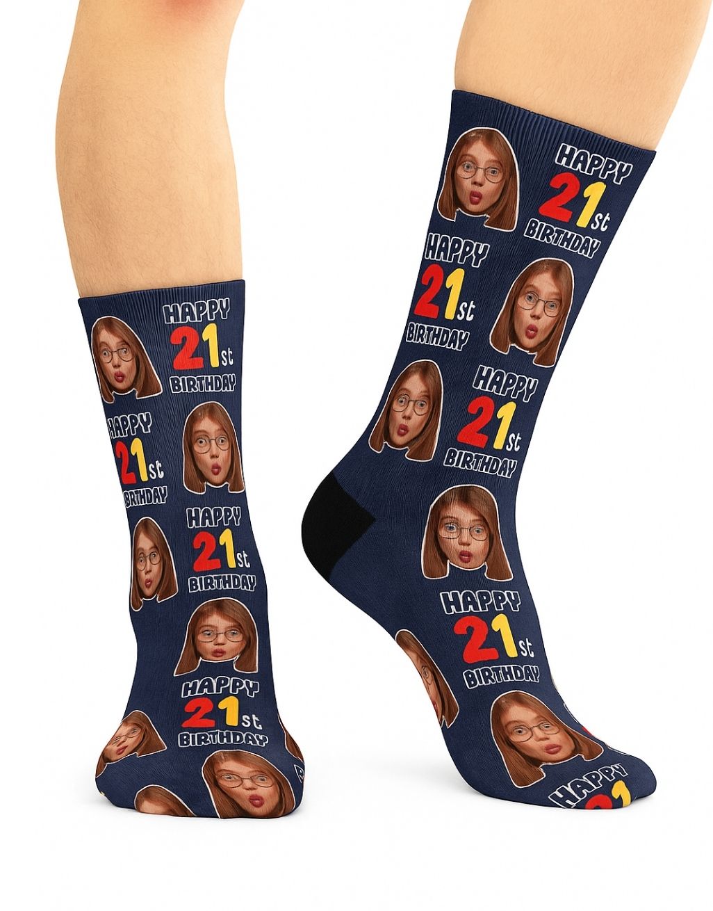 21st Birthday Socks