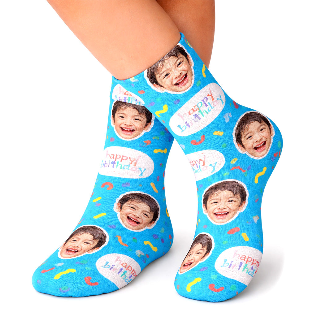 Happy Birthday Kids Socks