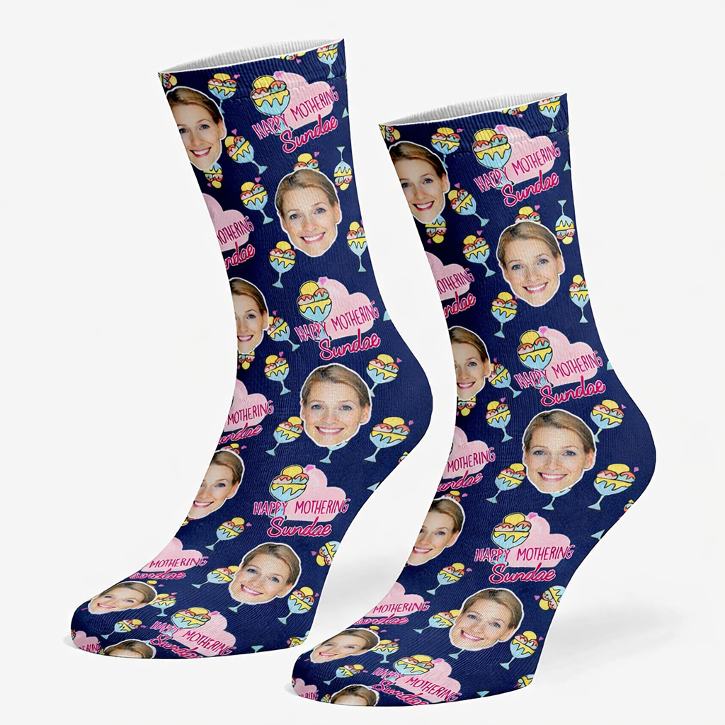 Happy Mothering Sundae Socks