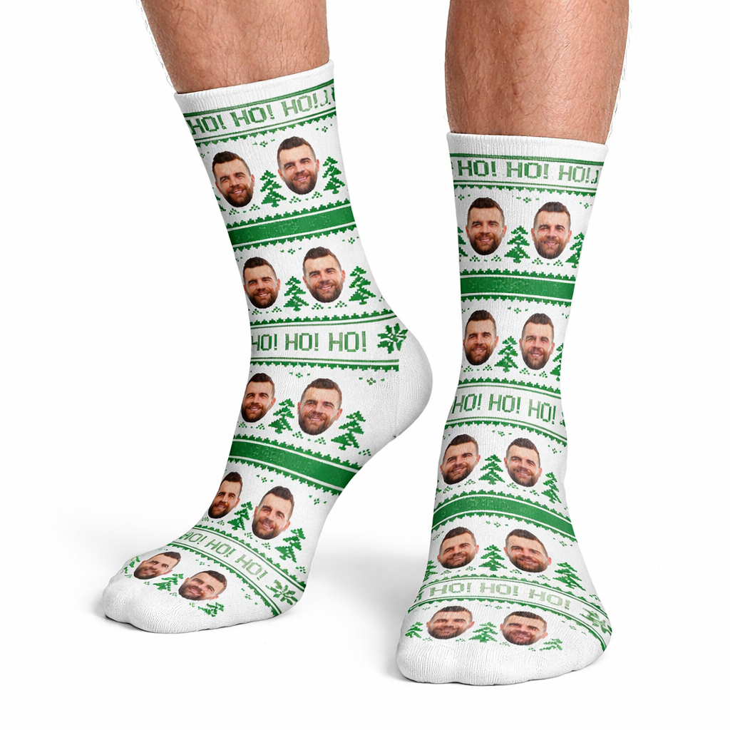 Ho Ho Ho Christmas Socks