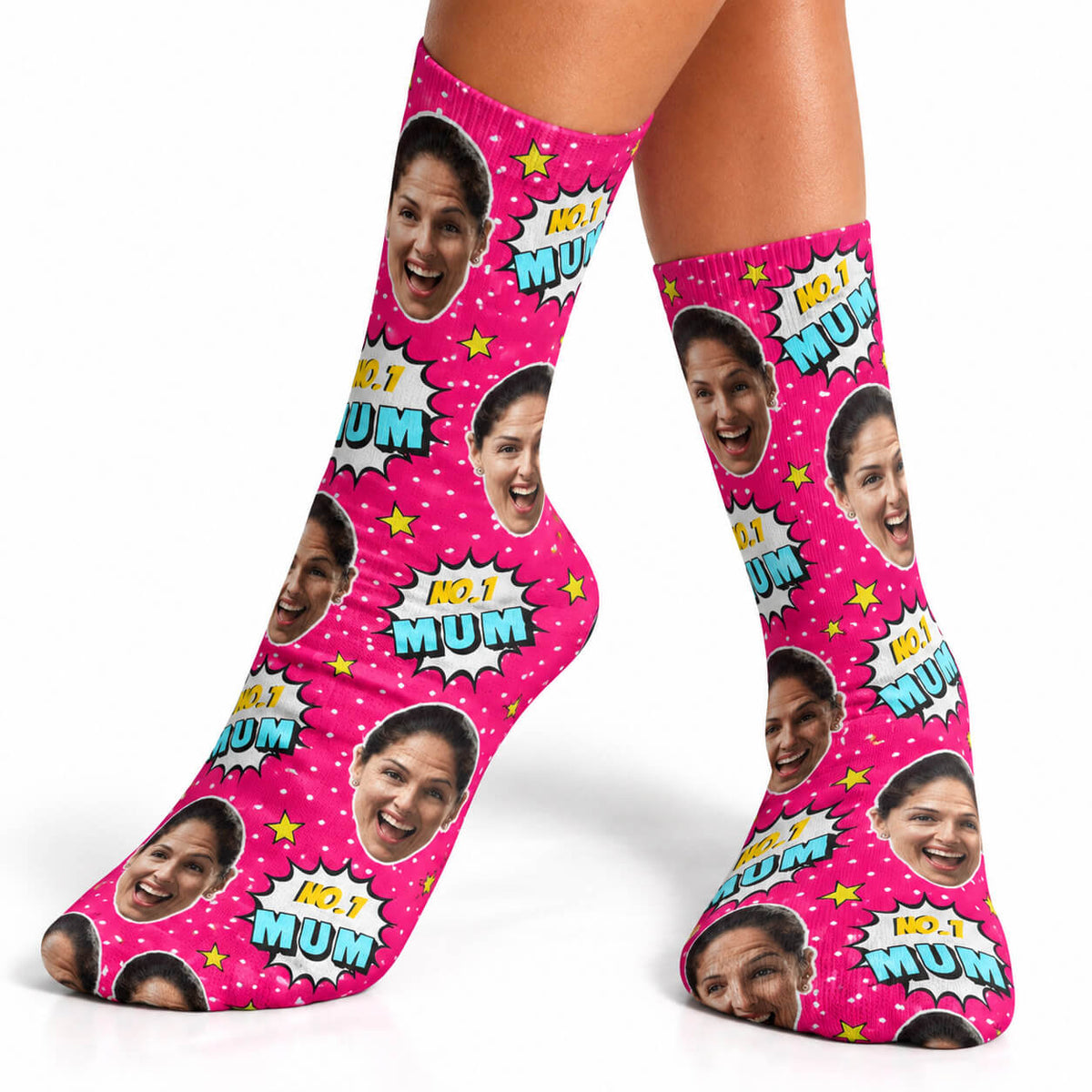 Number 1 Mum Socks