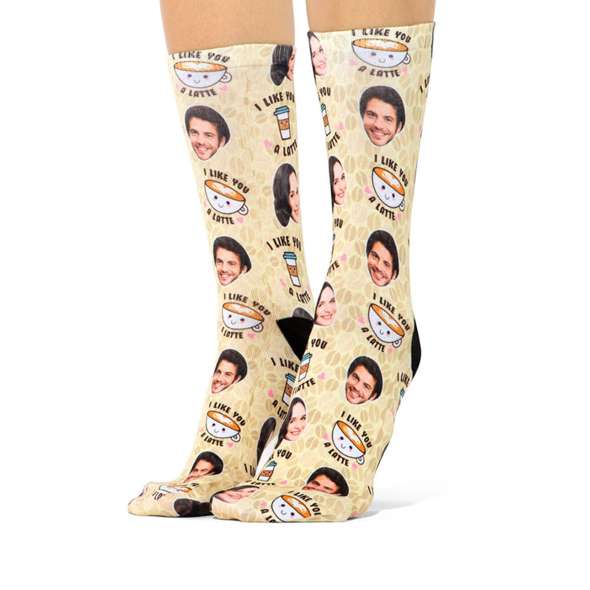 I Like You A Latte Socks