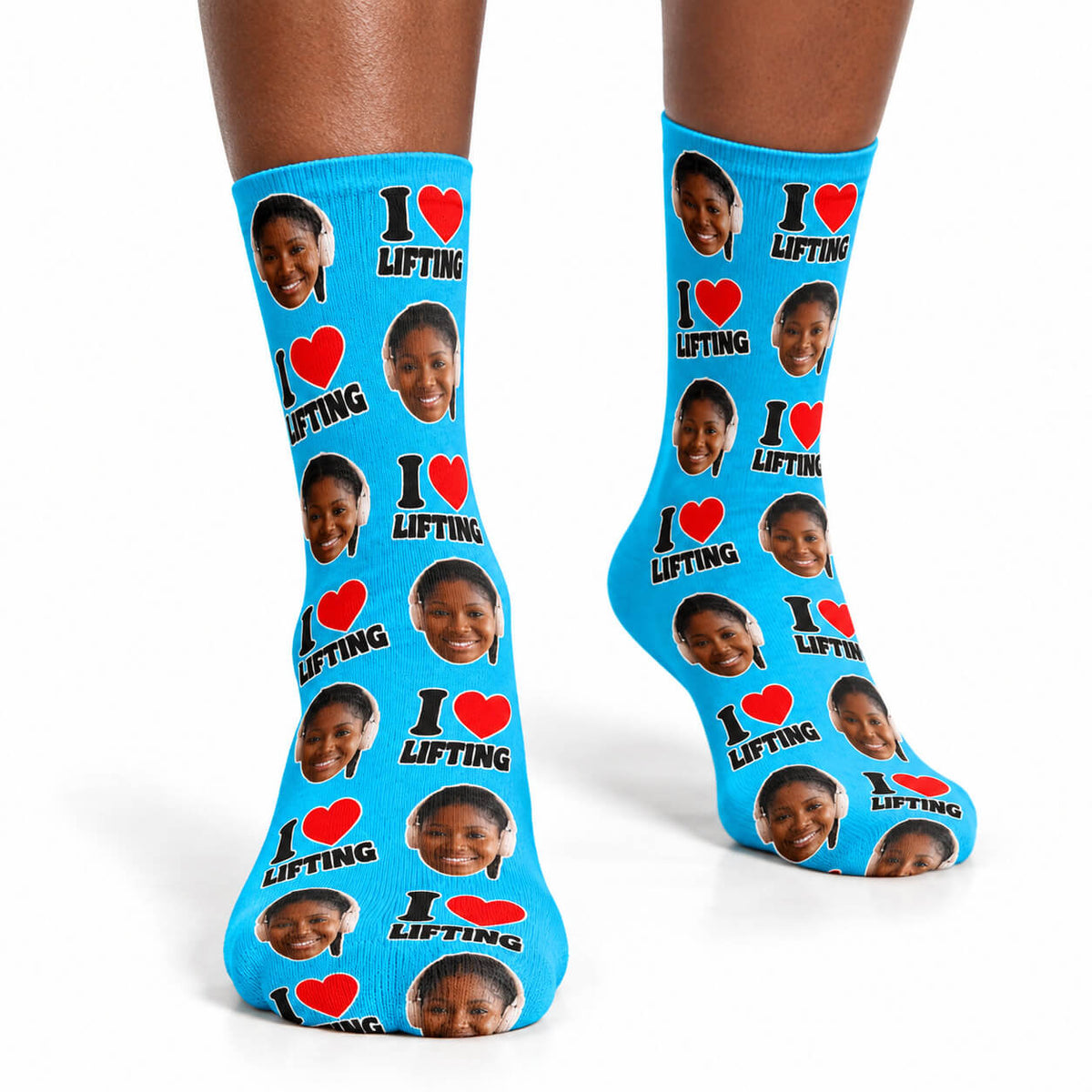 I Heart Lifting Socks