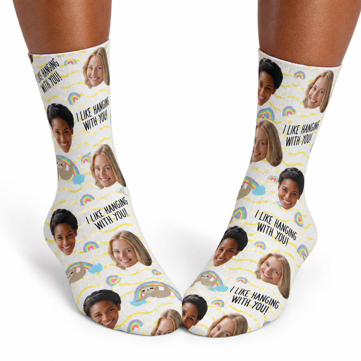 I Like Hanging With You Socks