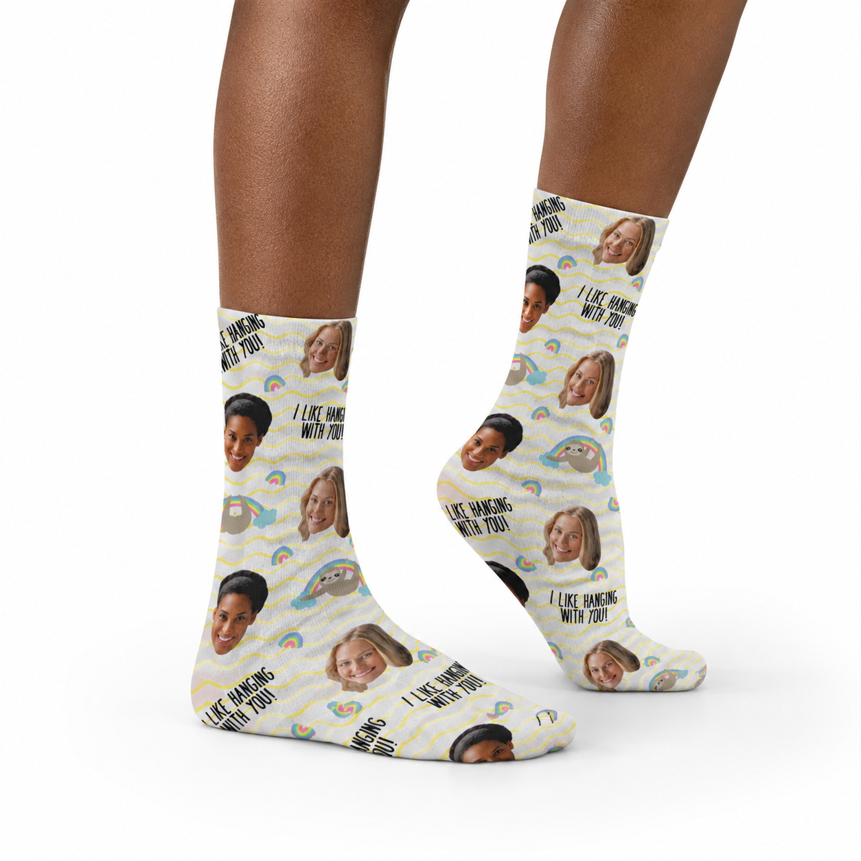 I Like Hanging With You Socks
