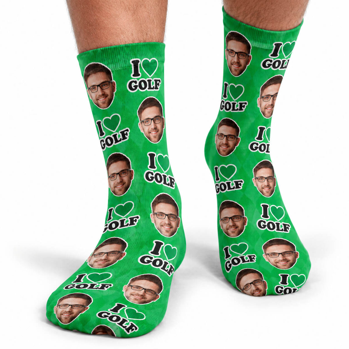I Love Golf Socks