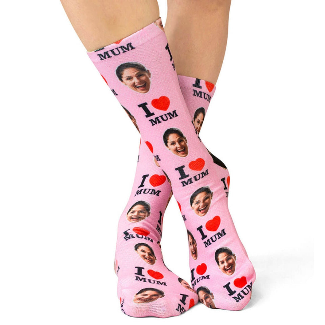 I Love Mum Socks