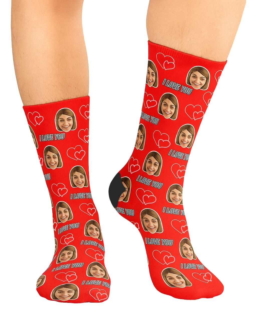 I Love You Valentines Day Socks