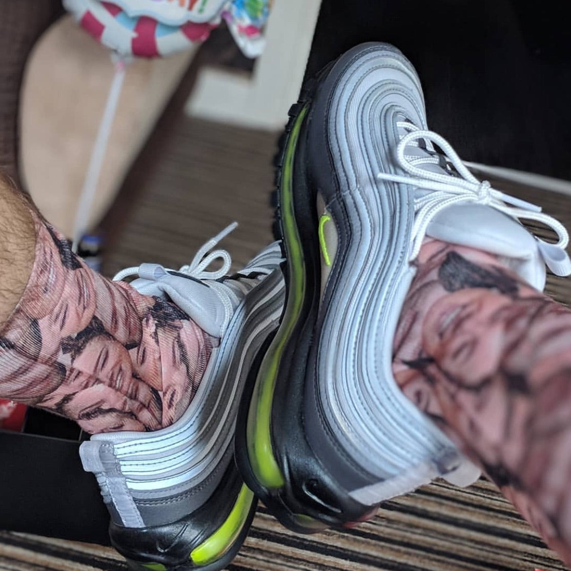 Couples Face Mash Socks