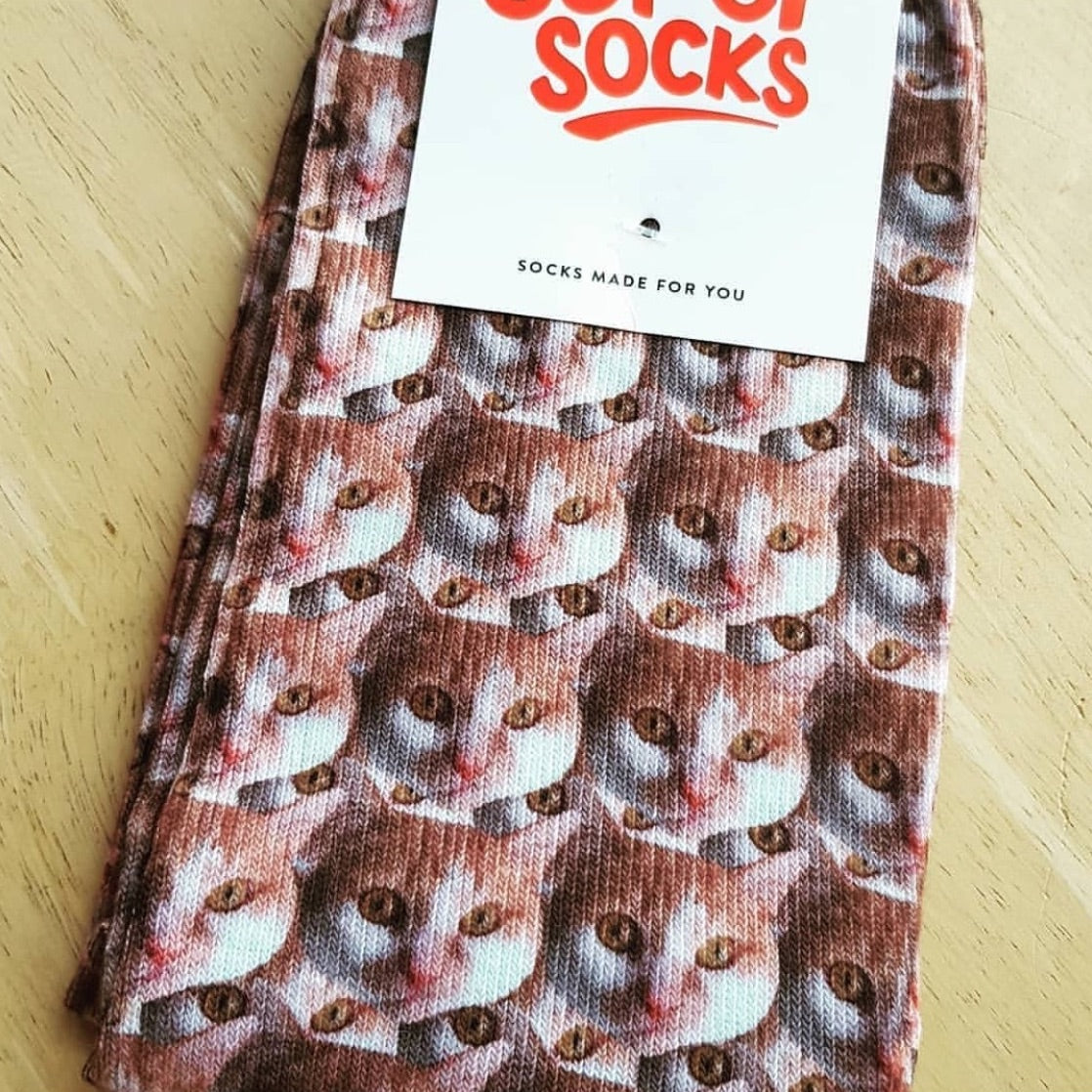 Cat Mash Socks