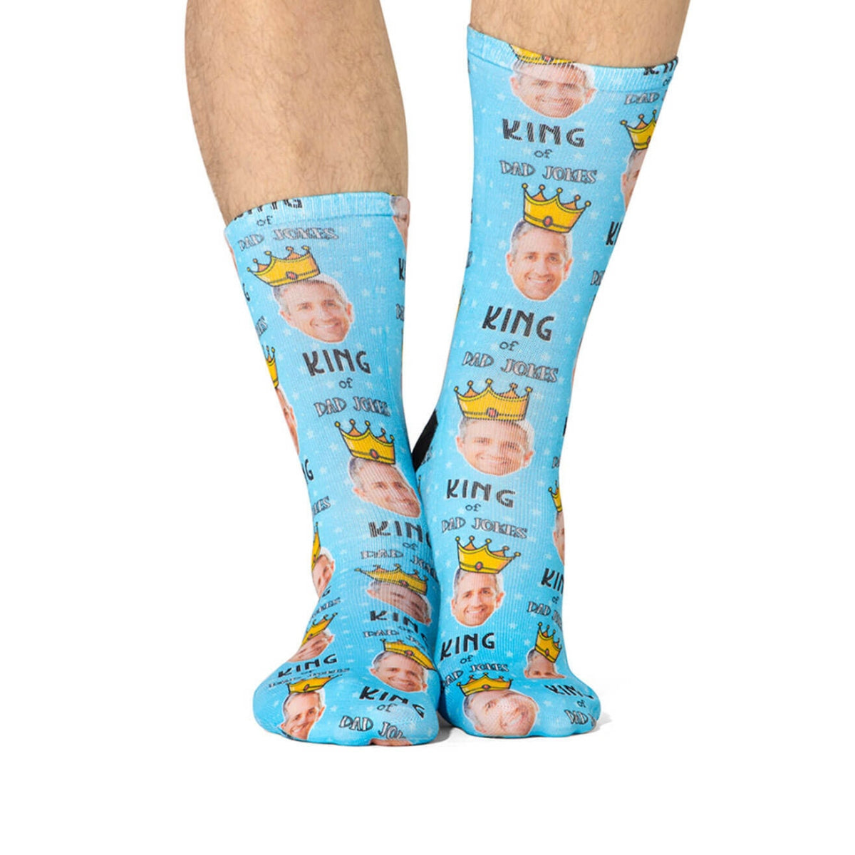 King Of Dad Jokes Socks