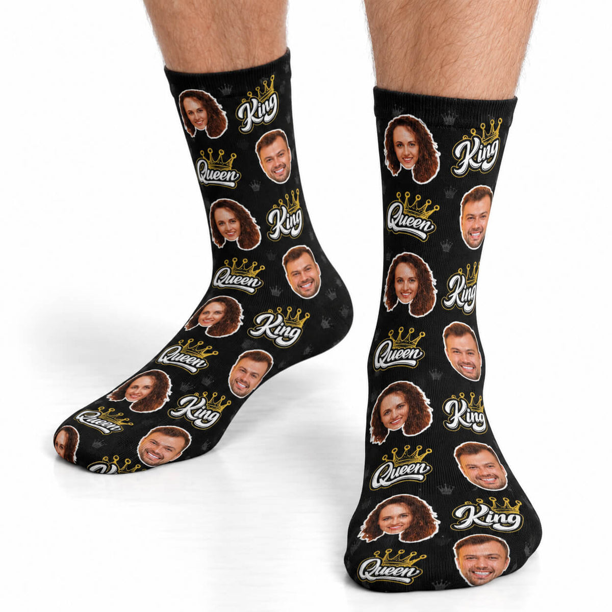 King & Queen Socks
