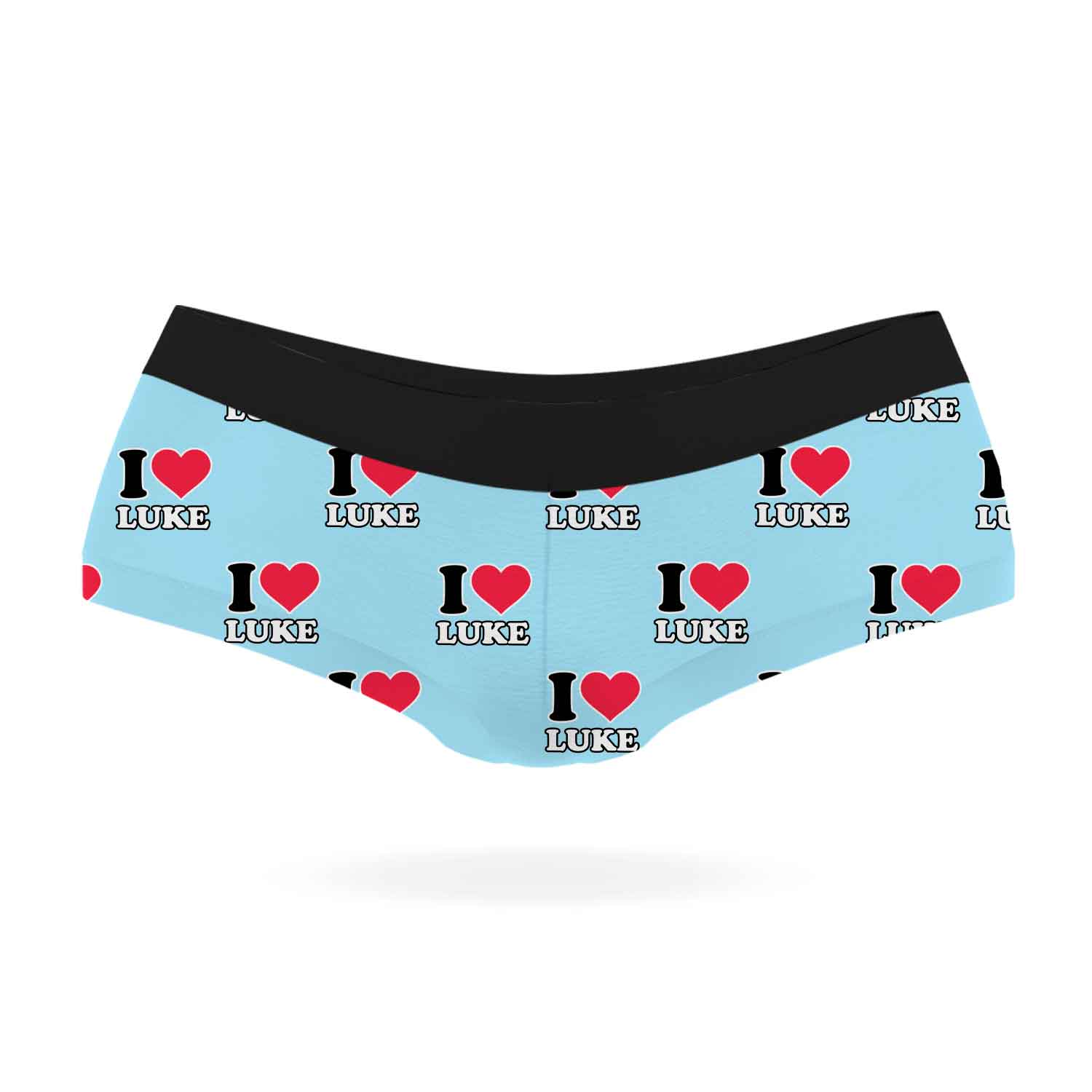 I Heart Name Personalised Knickers
