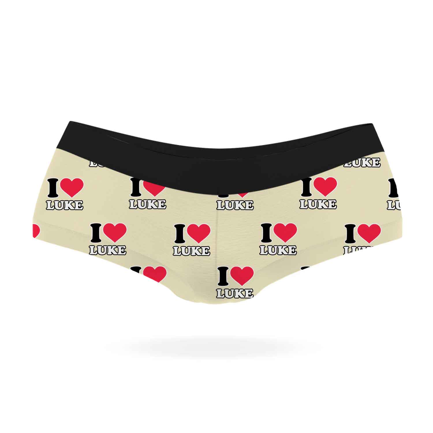 I Heart Name Personalised Knickers