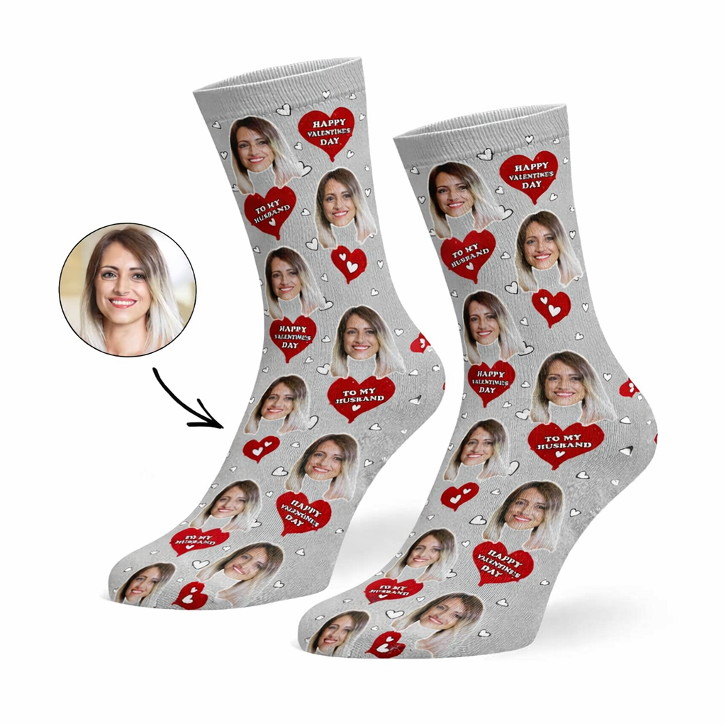 Valentines Husband Socks