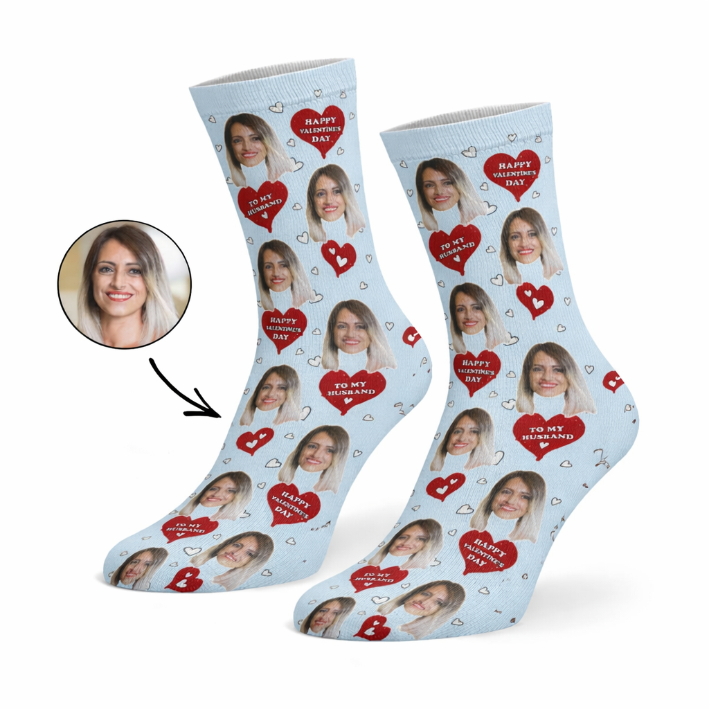 Valentines Husband Socks
