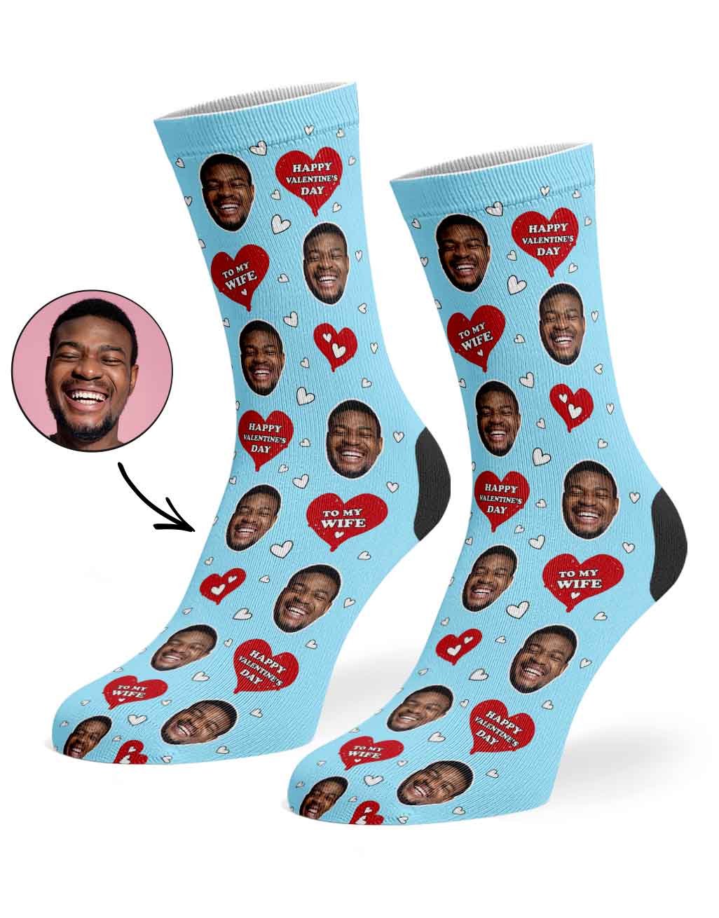 Valentines Wife Socks