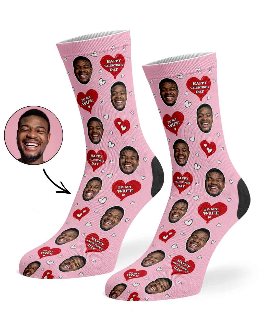 Valentines Wife Socks