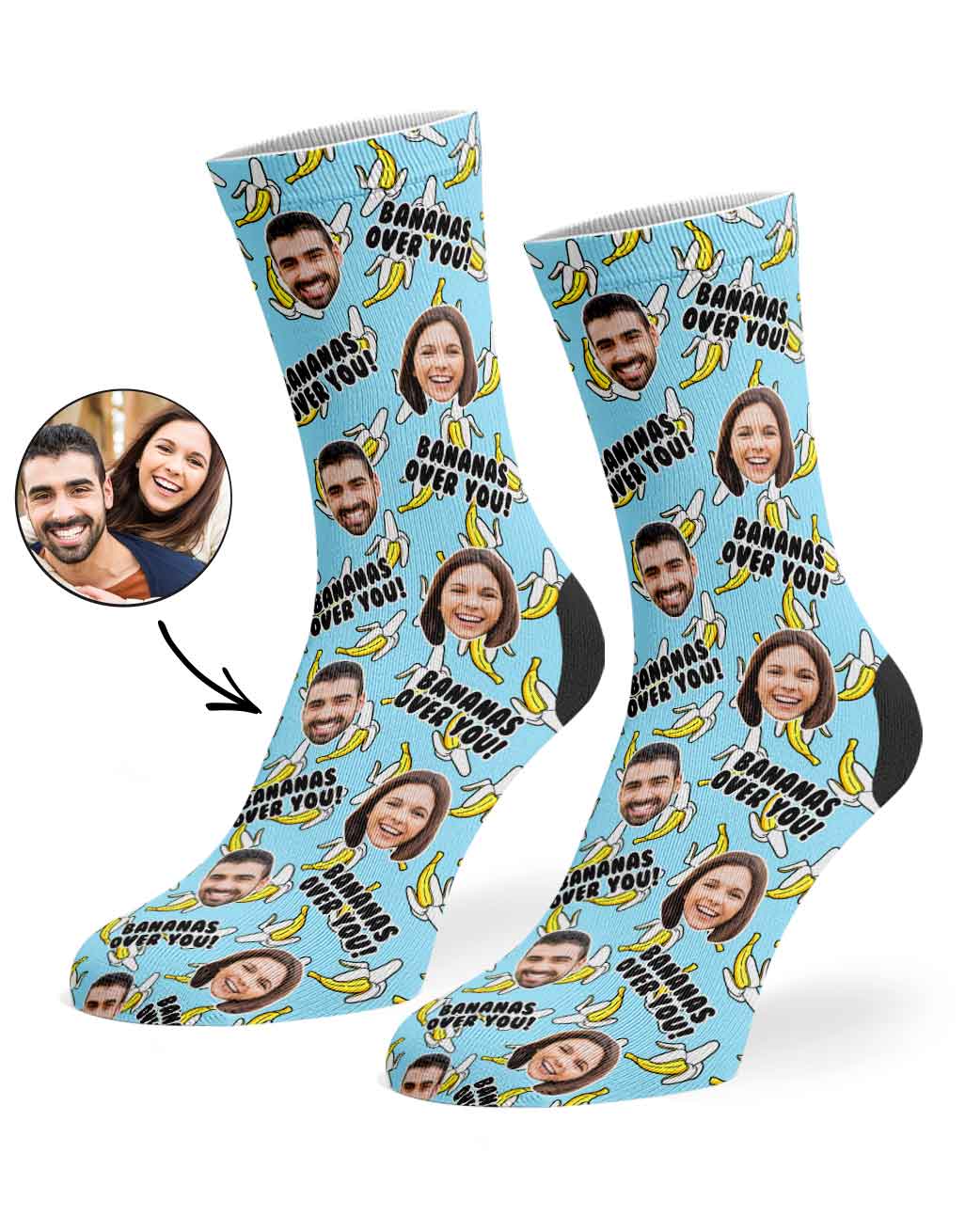 Bananas Over You Socks