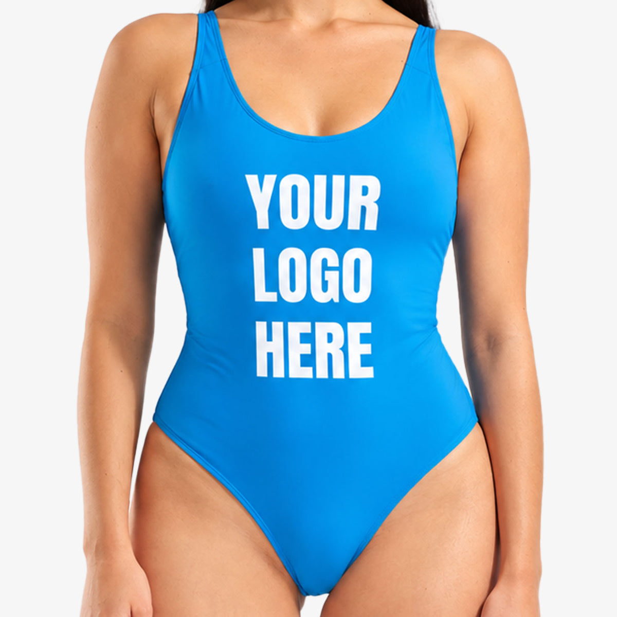 Logo Swimsuit Personalised Front & Back