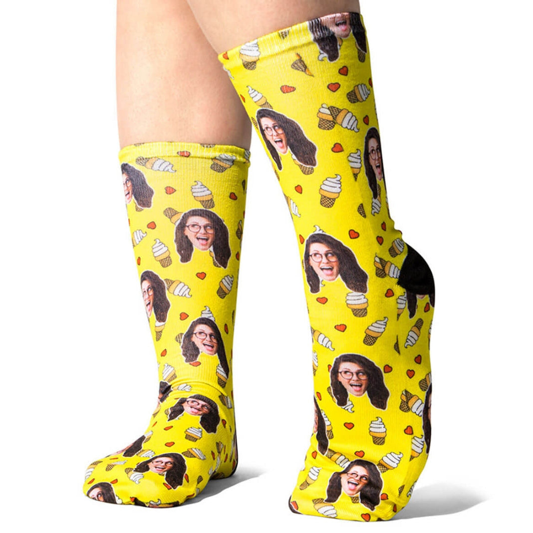Love Ice Cream Socks