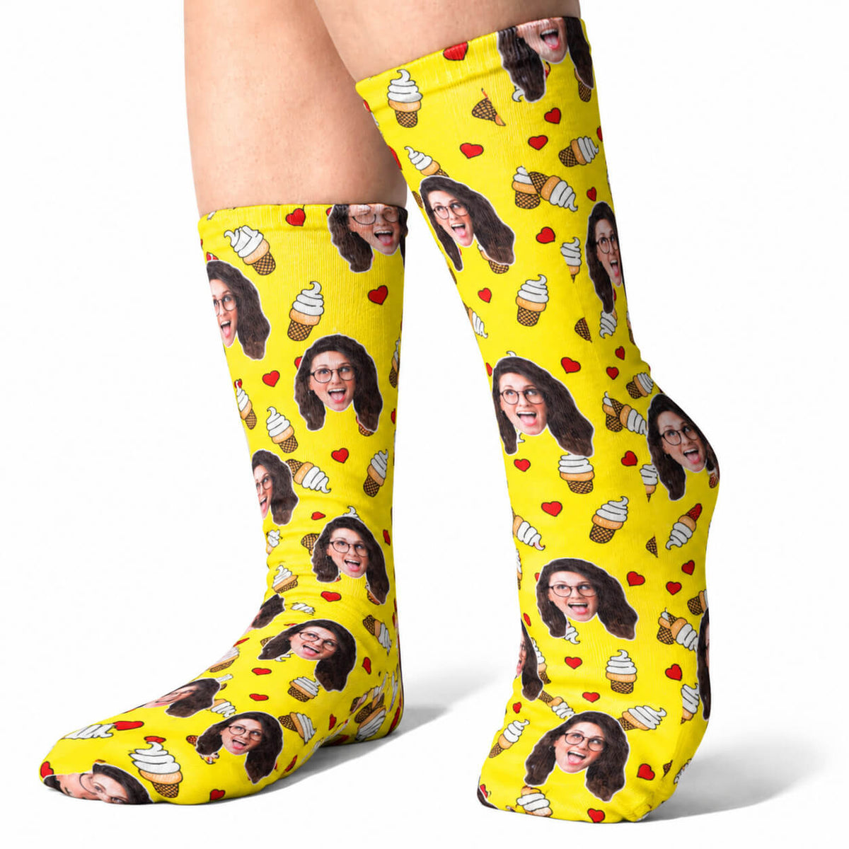 Love Ice Cream Socks