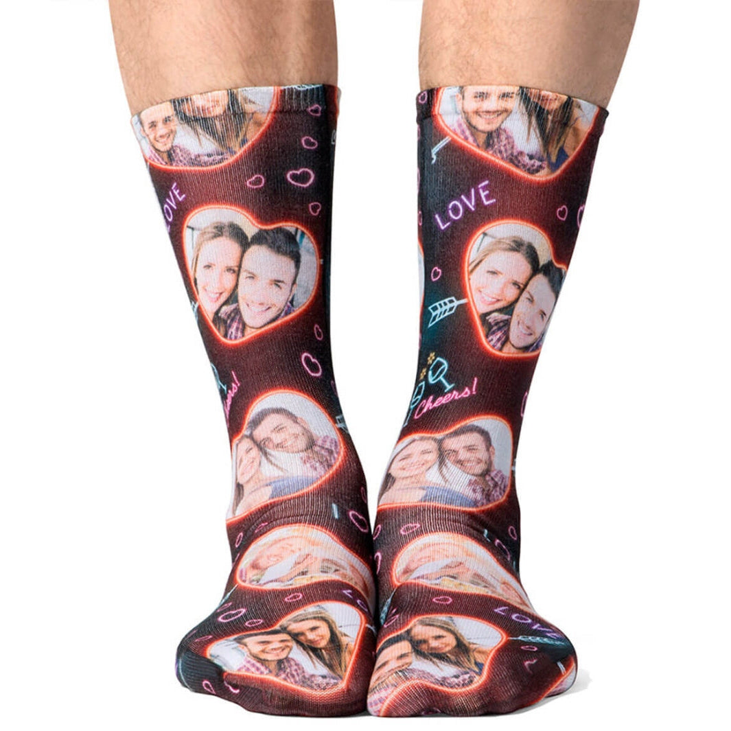 Love Collage Socks