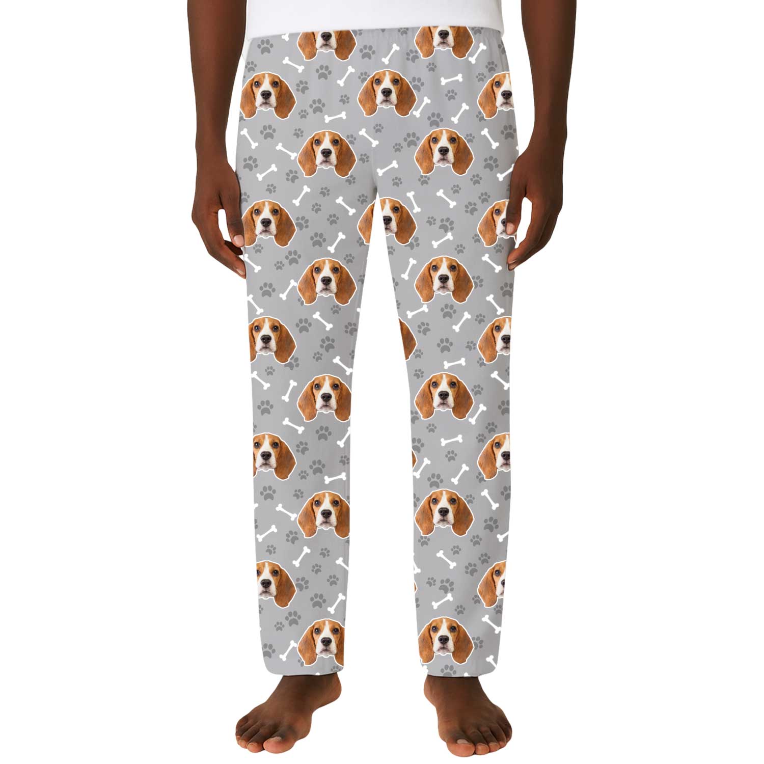 Your Dog Custom Men's PJ Bottoms