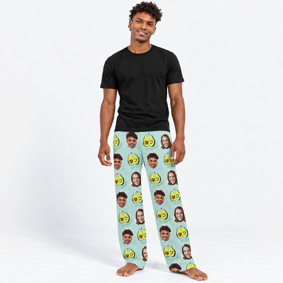 Men's Let's Avocuddle PJ Bottoms