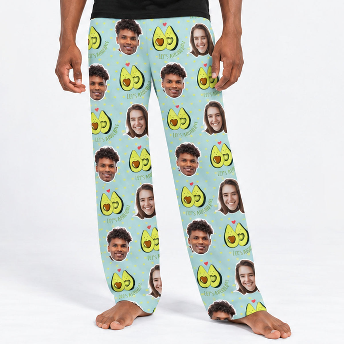 Men's Let's Avocuddle PJ Bottoms