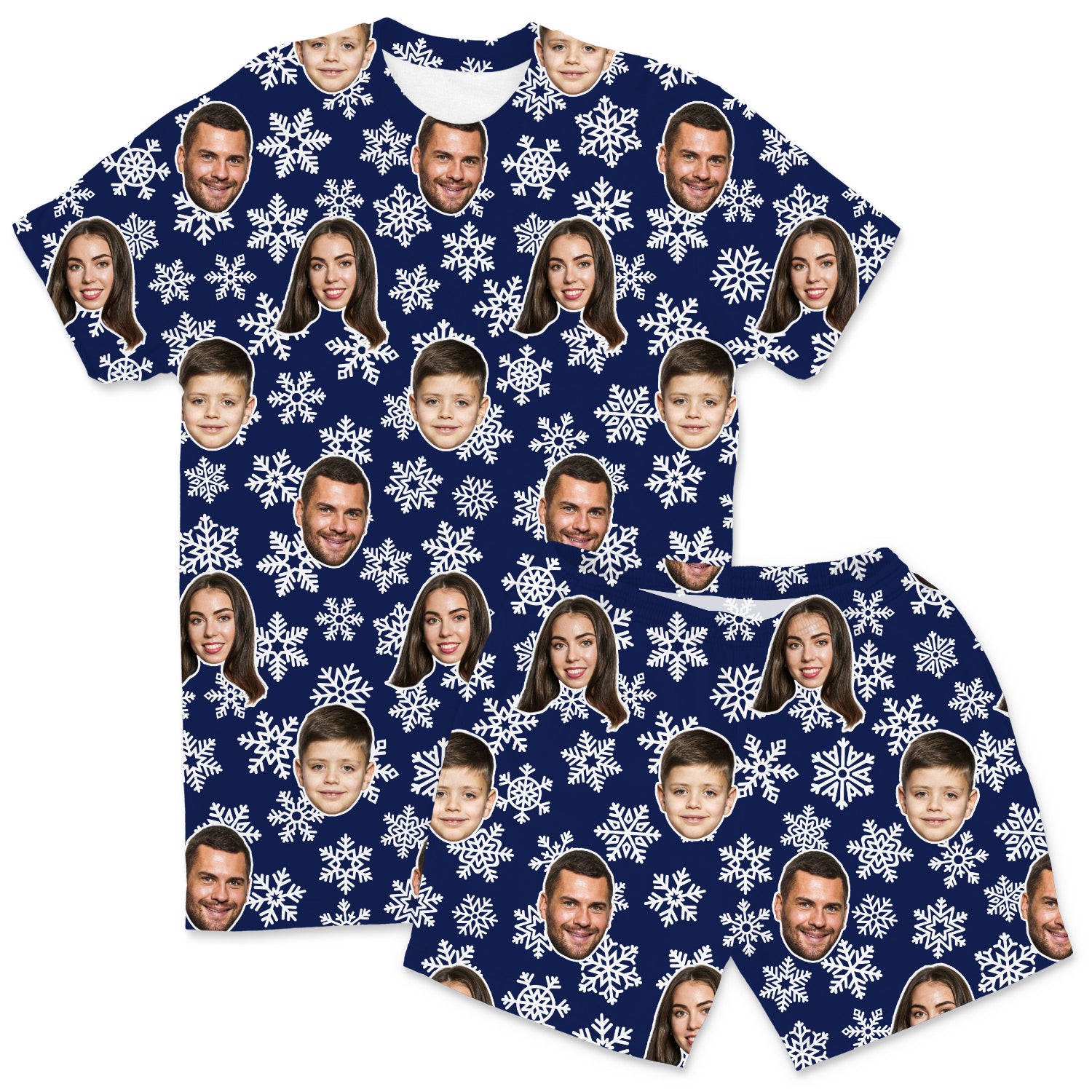 christmas Men's PJ Shorts Set