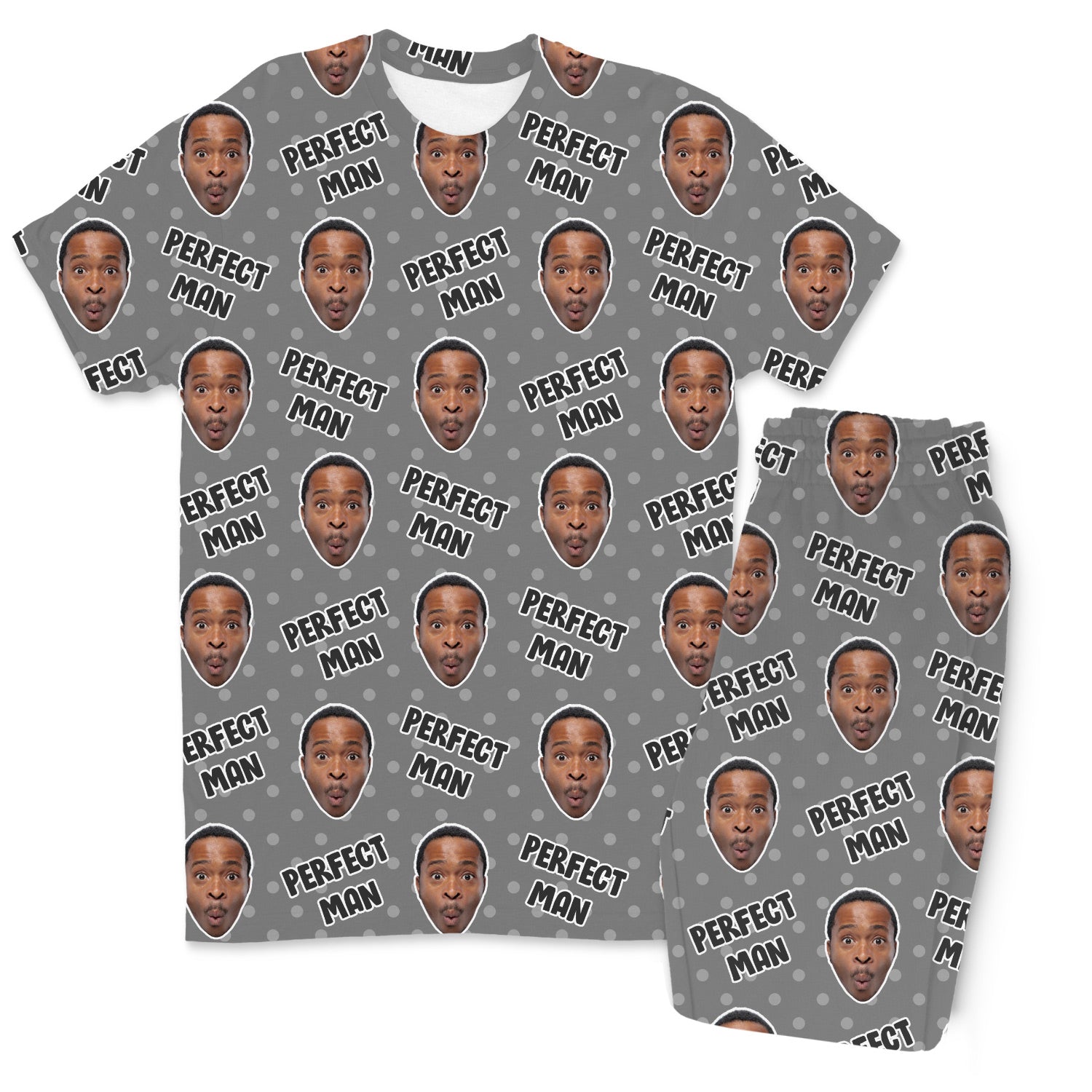 Men's Perfect Man Personalised Pyjamas - Trouser Set