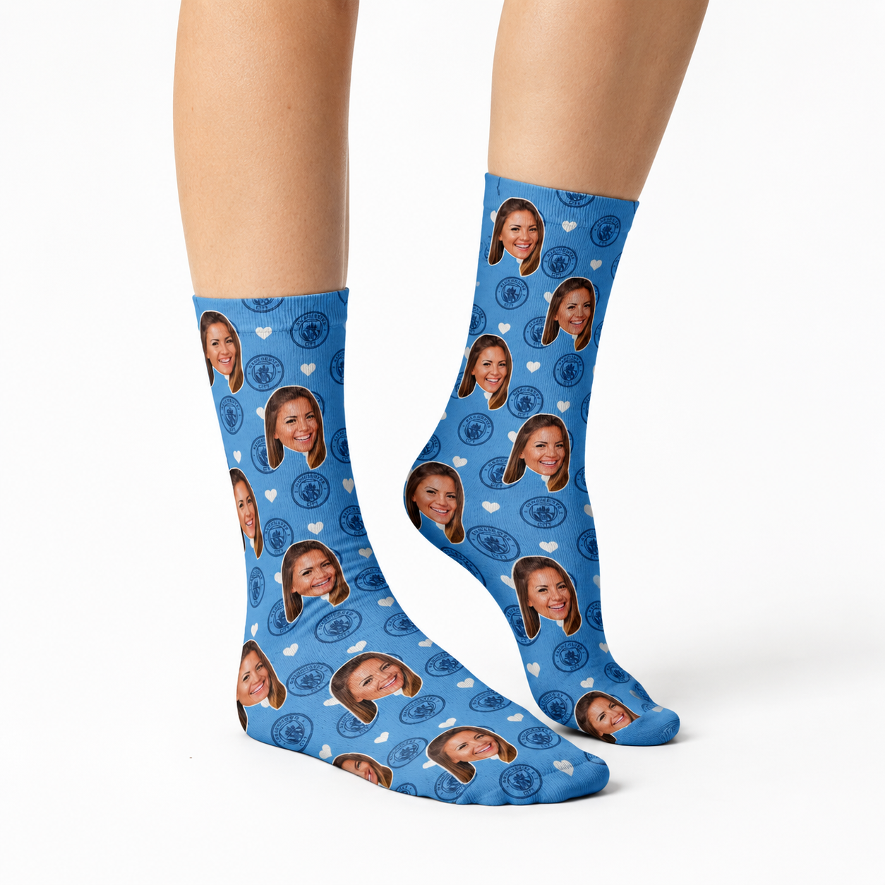 Man City Love Socks