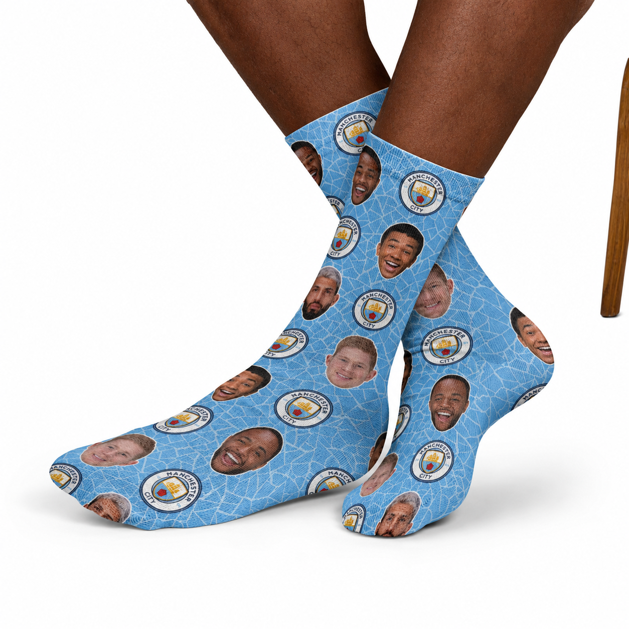 Man City Player Socks